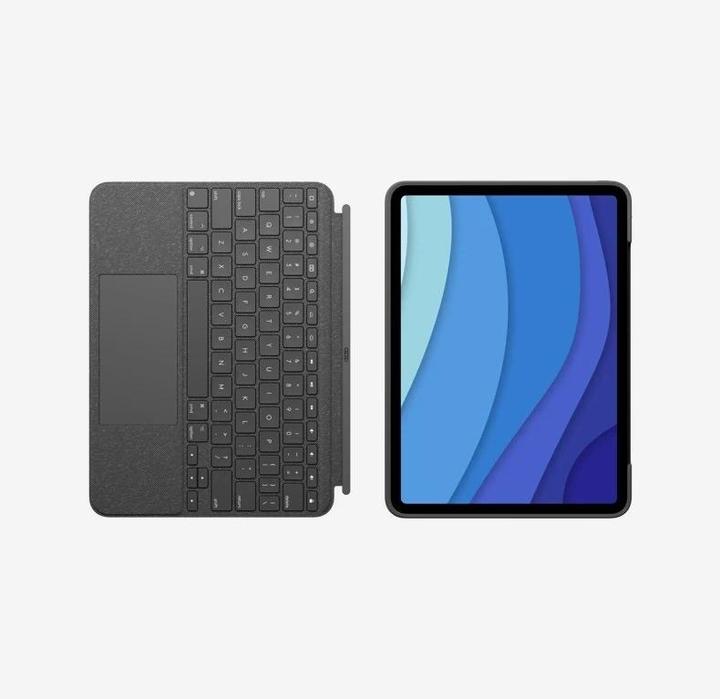 Image du produit Logitech Combo Touch (US, iPad Pro 12.9 2022 (6e génération), iPad Pro 12.9 2021 (5ème génération))