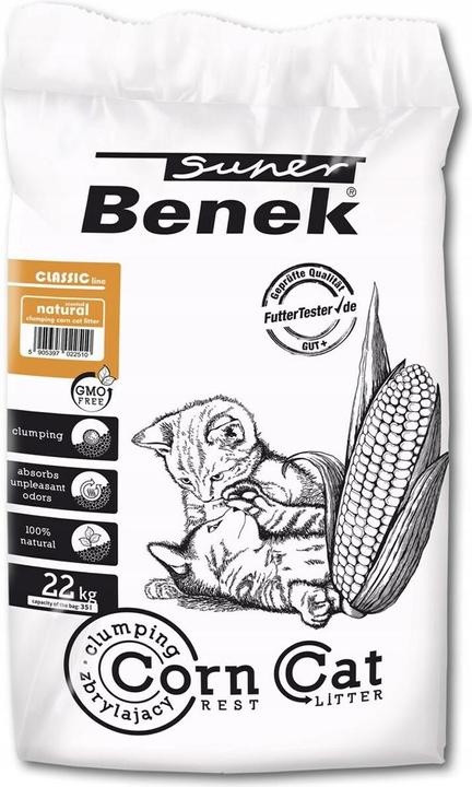 Super Benek Corn Classic (Klumpend, Nicht staubend, 22 kg)
