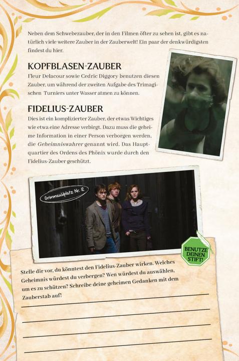 Actual product image Panini Aus den Filmen zu Harry Potter: Zaubersprüche & Zaubertränke (German, Cala Spinner, 2024)