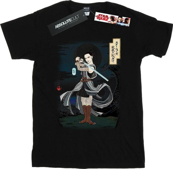 Star Wars The Last Jedi Japanese Rey TShirt (L)
