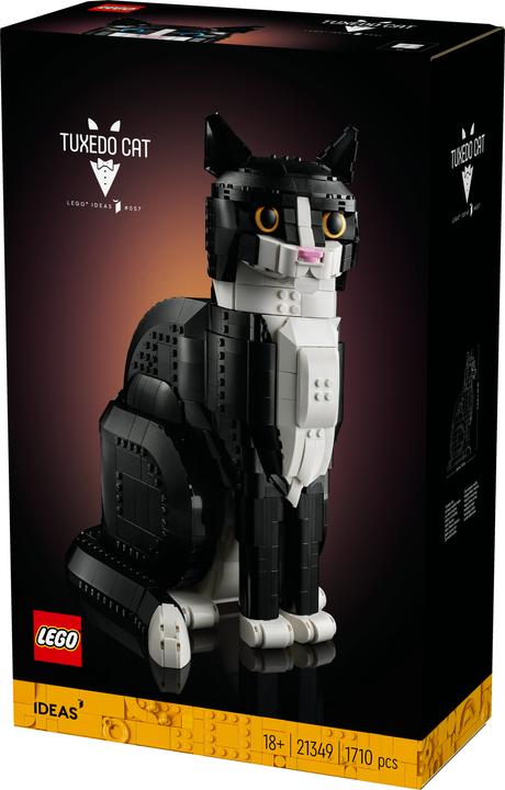 Image du produit LEGO Chat noir et blanc (21349, LEGO Ideas, LEGO difficiles à trouver)