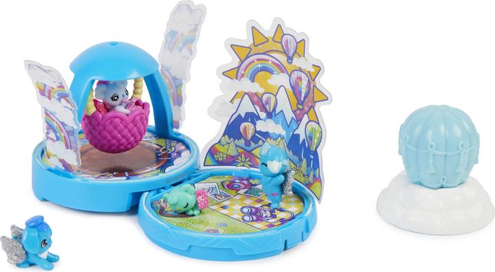 Produktbild Hatchimals Rainbowcation Playdate Pack, Spiel-Schatulle mit 4 CollEGGtibles-Figuren und 2 Zubehörtei