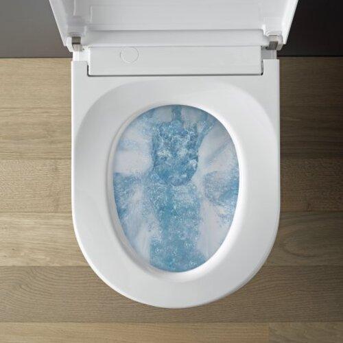 Image du produit Duravit Kit WC douche Starck f Lite cuvette sans rebord blanc 650001012004310