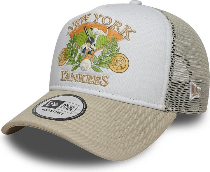 Produktbild New Era A-Frame Mesh Trucker Cap - Graphic New York Yankees (One Size)