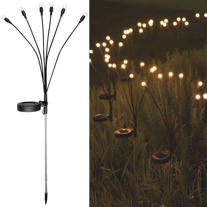 Actual product image Benson Garden Garden light solar 6 sphere flex (IP44)