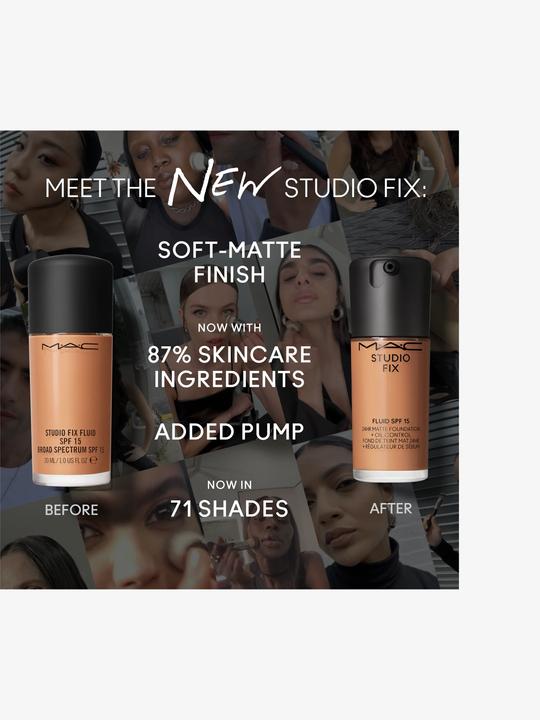Actual product image MAC Cosmetics Studio Fix Fluid Fond de Teint Sun Protection Factor 15 (re) C45 (No. C45)