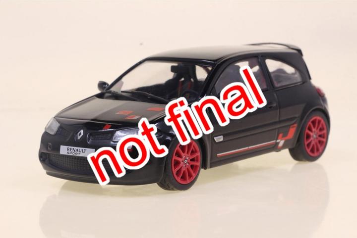 Productafbeelding Solido 1:43 Renault Megane R26R zwart