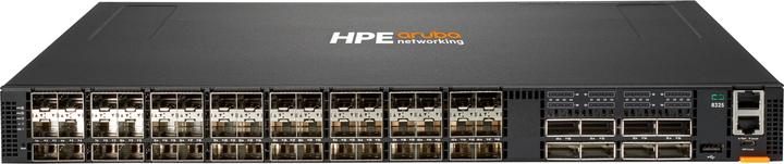 Produktbild HPE Aruba 8325-48Y8C, 48p SFP/+/28, 8p QSFP+/28, 6 Back-to-Front-Lüfter und 2 PSU – Bundle (48 Ports)