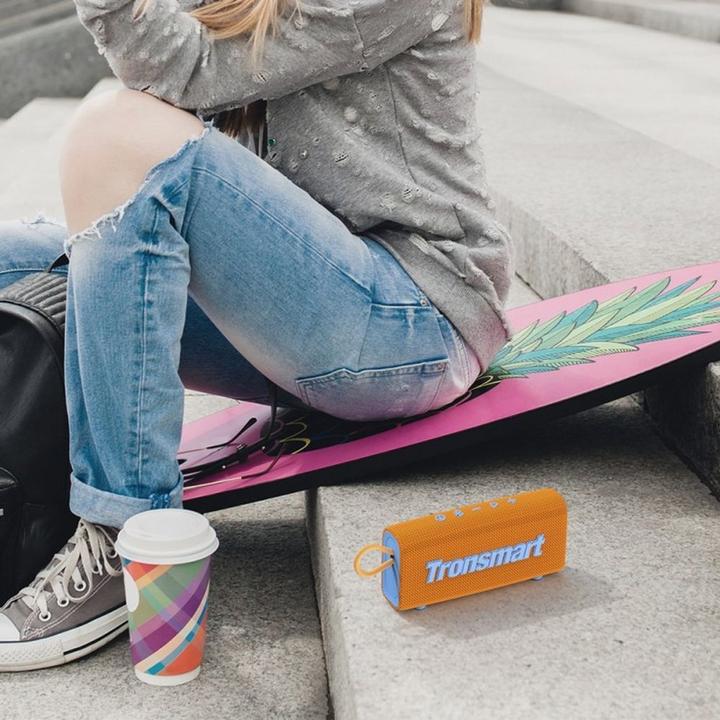 Produktbild Tronsmart Trip Wireless Bluetooth 5.3 Speaker Waterproof IPX7 10W Orange (20 h, Akkubetrieb)