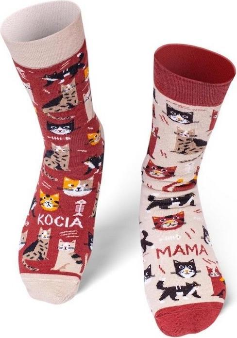 Produktbild Nadwyraz Lange Socken Katzenmutter 35-38 (35 - 38)
