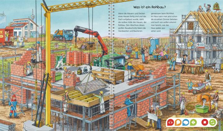 Produktbild tiptoi Wieso? Weshalb? Warum? Komm mit auf die Baustelle (Deutsch, Susanne Gernhäuser, Peter Nieländer, 2014)