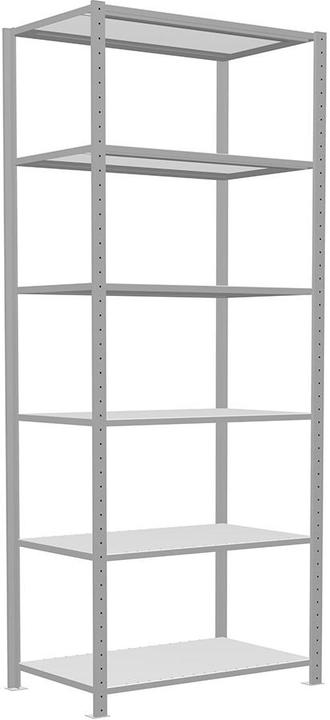 Stecksystem Grundregal MULTIplus150 mit Kreuzstrebe