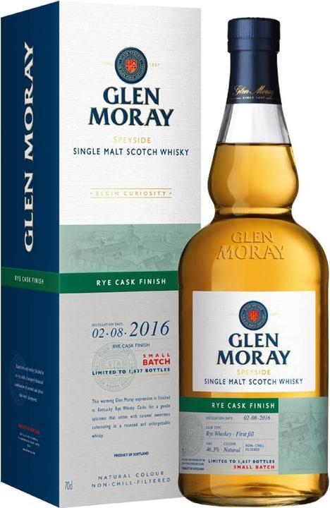 Actual product image Glen Moray 2016 Curiosity Rye Cask Finish (Single Malt)