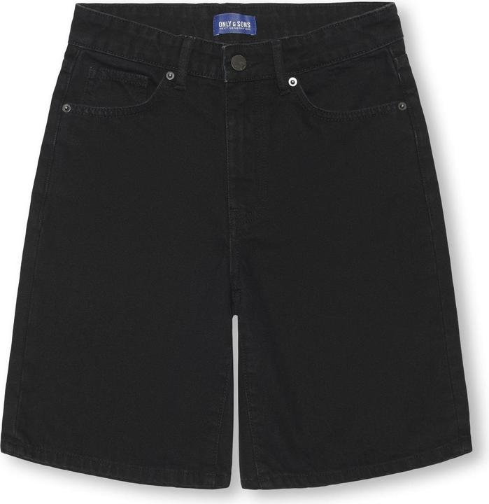 Immagine prodotto Only & Sons Junior OSJFADE Mittlere Taille Locker geschnitten Shorts Jeans-Shorts (140)