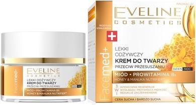 Eveline Facemed+ 3In1 Light Nourishing Face Cream Against Drying 50Ml (50 ml, 24h Creme)