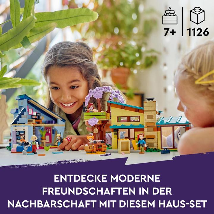 Produktbild LEGO Ollys und Paisleys Familien Haus (42620, LEGO Friends)