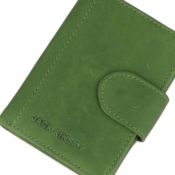 Actual product image Jack kinsky Aruba 500 wallet RFID protection leather 7.5 cm
