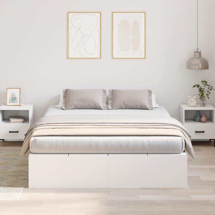 Immagine prodotto VidaXL Giroletto con contenitore bianco 140x200 cm (140 x 200 cm)