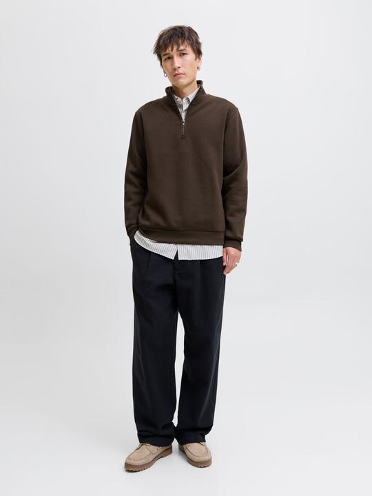 Image du produit Jack & Jones Unicolore Sweat-shirt avec demi-zip Sweat-shirt avec demi-zip (L)