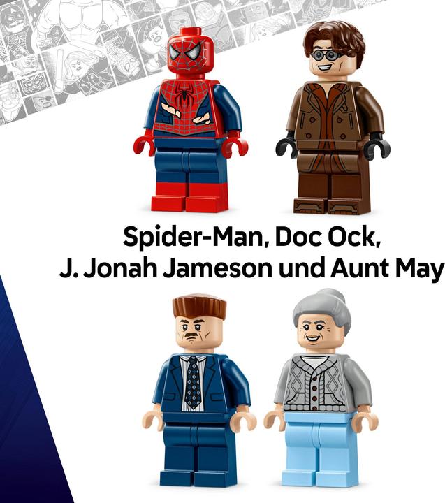 Immagine prodotto LEGO Spider-Man vs. Doc Ock: Showdown in der U-Bahn (76321, LEGO Marvel)