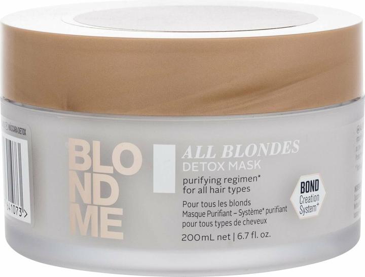 Immagine prodotto Schwarzkopf Professional Blondme - Maschera disintossicante per tutte le bionde (200 ml)