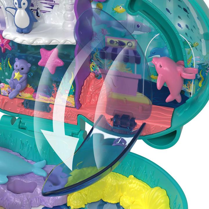 Produktbild Polly Pocket Big Pocket World - Fischotter-Aquarium