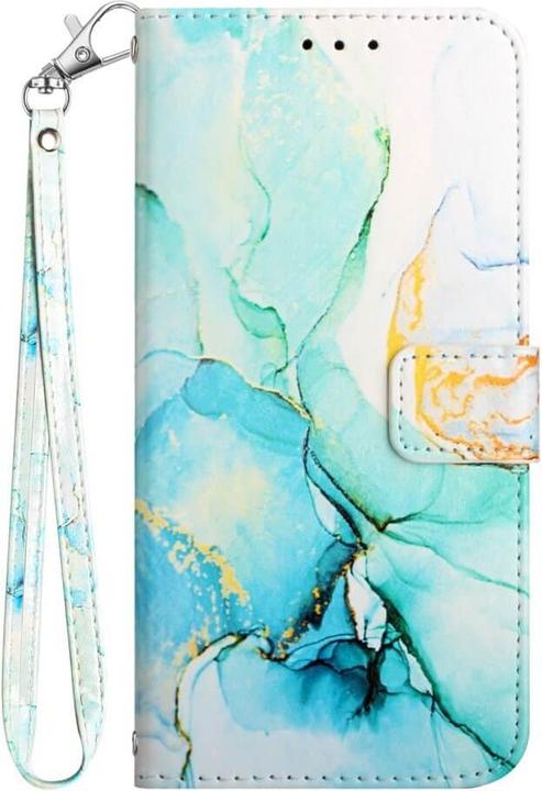 Produktbild Cover-Discount Xiaomi 13T / 13T Pro - Leder Etui Hülle Marble blau (Xiaomi 13T, Xiaomi 13T Pro)