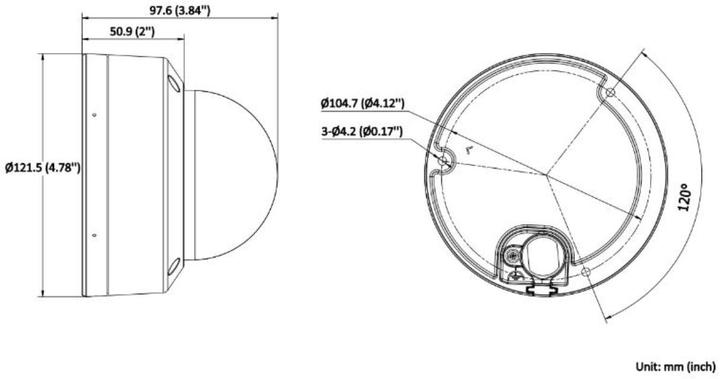 Actual product image Hikvision IP CAMERA DS-2CD2783G2-LIZS2U (2 8-12 mm) (3840 x 2160 pixels)