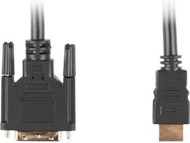 Actual product image Lanberg Cable CA-HDDV-10CC-0018-BK (HDMI M (1.80 m, HDMI)