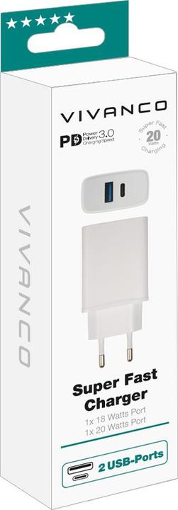 Actual product image Vivanco Super Fast White Indoor (20 W)