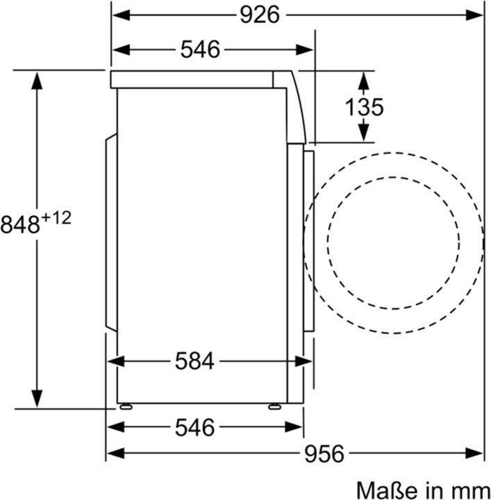 Produktbild Bosch Hausgeräte WAJ28023 (7 kg, Links, EU-Stecker)