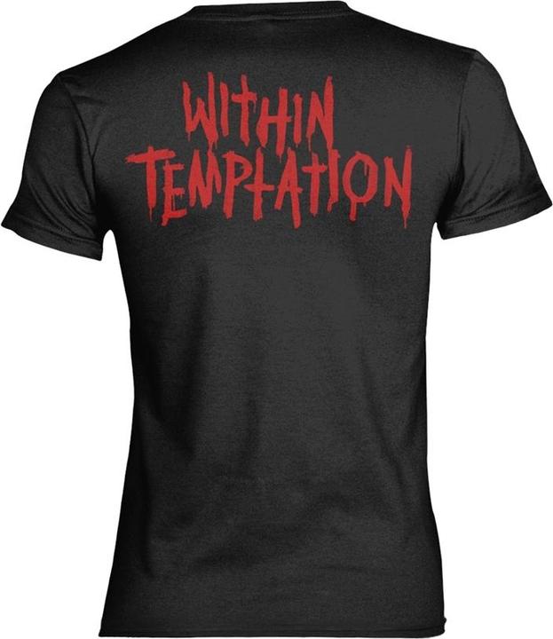 Actual product image Within Temptation Purge Outline (Red Face) (Black) (Girlie) (L)