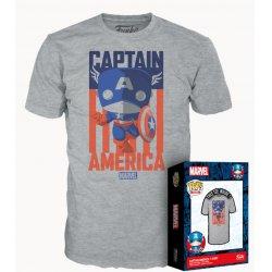 Immagine prodotto Funko MARVEL - Capitan America - Maglietta POP (XL) (XL)