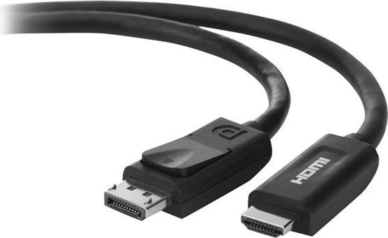 Actual product image Belkin DisplayPort — HDMI (Typ A) (1.80 m, DisplayPort, HDMI)