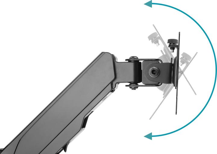 Actual product image Digitus Universal Single Monitor Mount with Gas Spring, Wall Mount (Wall, 32")