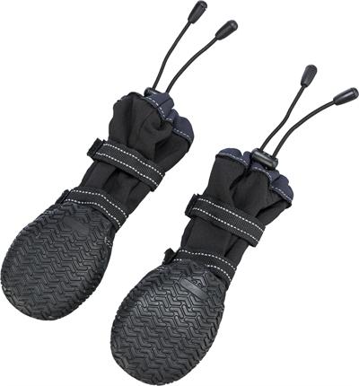 Produktbild Trixie Walker Active Long protective boots, XL, 2 pcs., black (XL, Hundeschuhe)