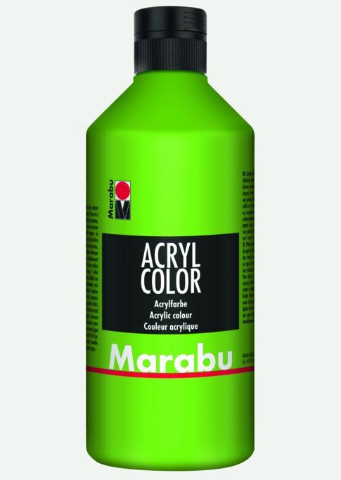 Produktbild Marabu Acryl Hellgrün (Hellgrün, 500 ml)