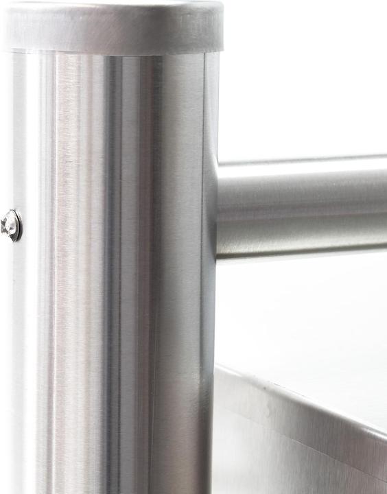 Actual product image Wiltec 8 letterbox system stainless steel 2x4 compartments free-standing letterbox Letterbox