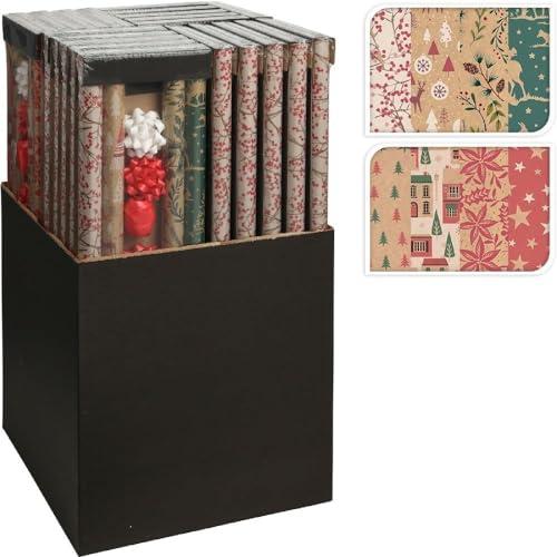 Actual product image No Name Wrapping Paper Kraft Set Christmas, 11pcs. (Gift ribbon, 11 x)
