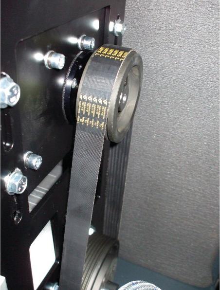 Produktbild Stürmer - Schraubenkompressor 485l/min, 10 bar, 400V, 4kW, m. Rippenbandriemenantrieb Bodeninstallat (10 Bar, 485 l)