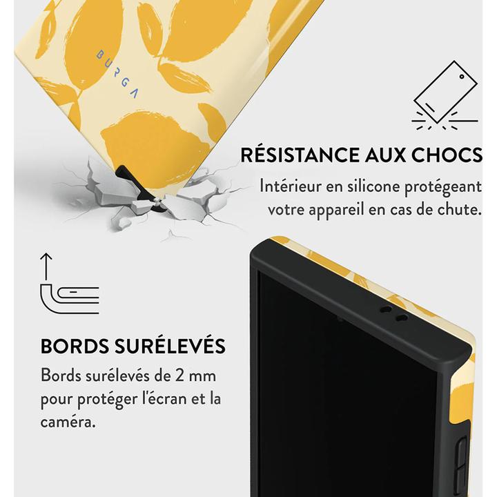 Productafbeelding Burga Lemon Tart Stoer Hoesje Voor Samsung Galaxy S24 Ultra 5G (Samsung Galaxy S24 Ultra)