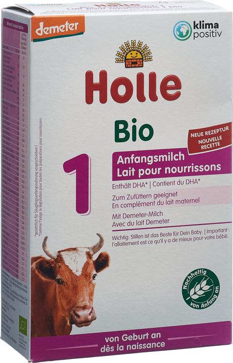 Immagine prodotto Holle Latte iniziale 1 (400 g, fino a 12 M.)
