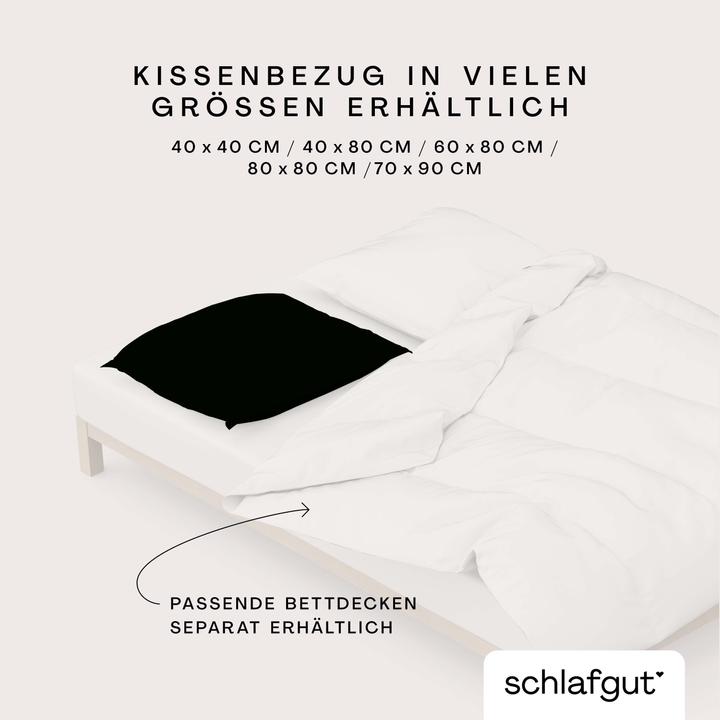 Produktbild schlafgut Knitted Jersey (Duvetbezug, 40 x 40 cm)