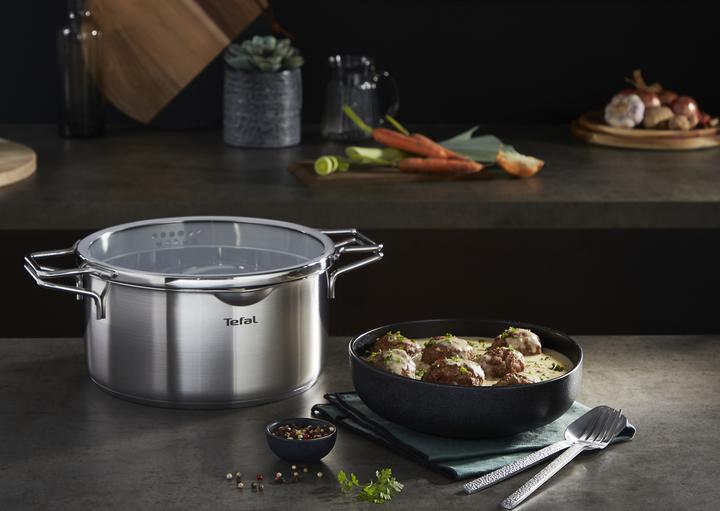 Produktbild Tefal Nordica Kochtopf 20 cm (20 cm, Kochtopf, Edelstahl)