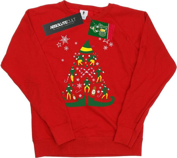 Elf Christmas Tree Sweatshirt (XXL)
