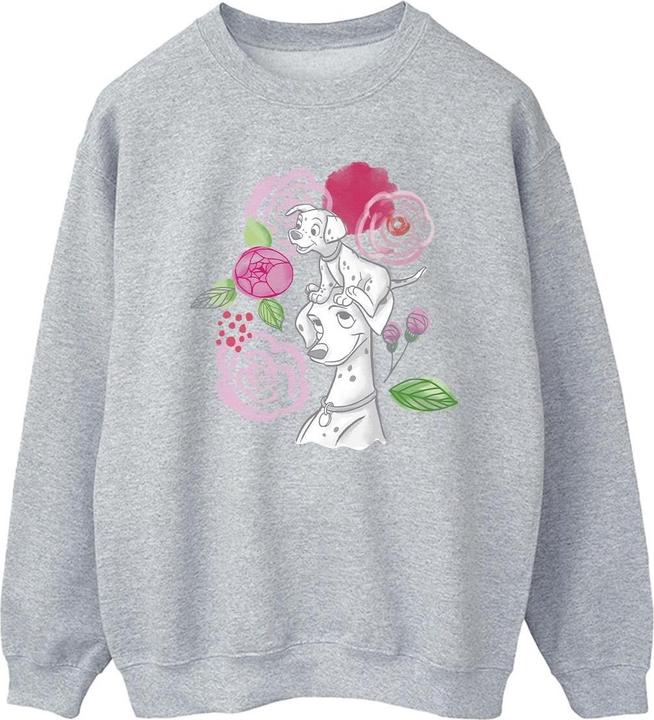 Disney 101 Dalmatians Flowers Sweatshirt (XL)