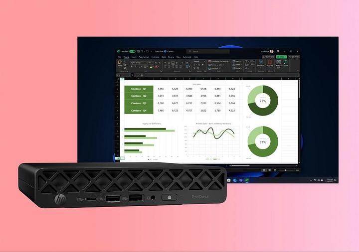 Immagine prodotto HP PRODESK 4 MINI G1I I5-225T (Intel Core Ultra 5 225, 16 GB, 512 GB)