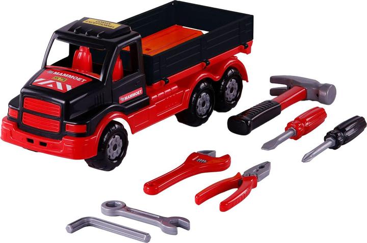 Productafbeelding Polesie Cavallino Mammoet steekwagen met gereedschap, 8 stuks.