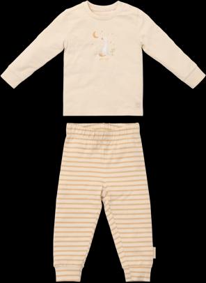 Produktbild Little Dutch Zweiteiliger Pyjama Natural Stripes - 74/80 (74)