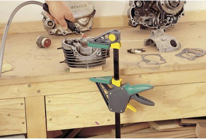 Actual product image wolfcraft wolfcraft 1 EHZ - Einhandzwinge PRO 100/450mm (450 mm)